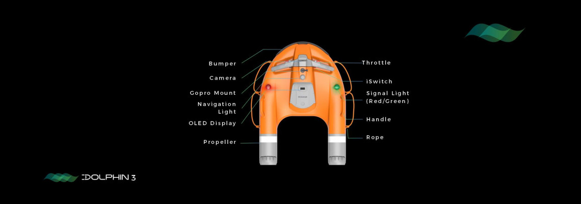 Dolphin 3 - Unmanned Surface Rescue Vehicle